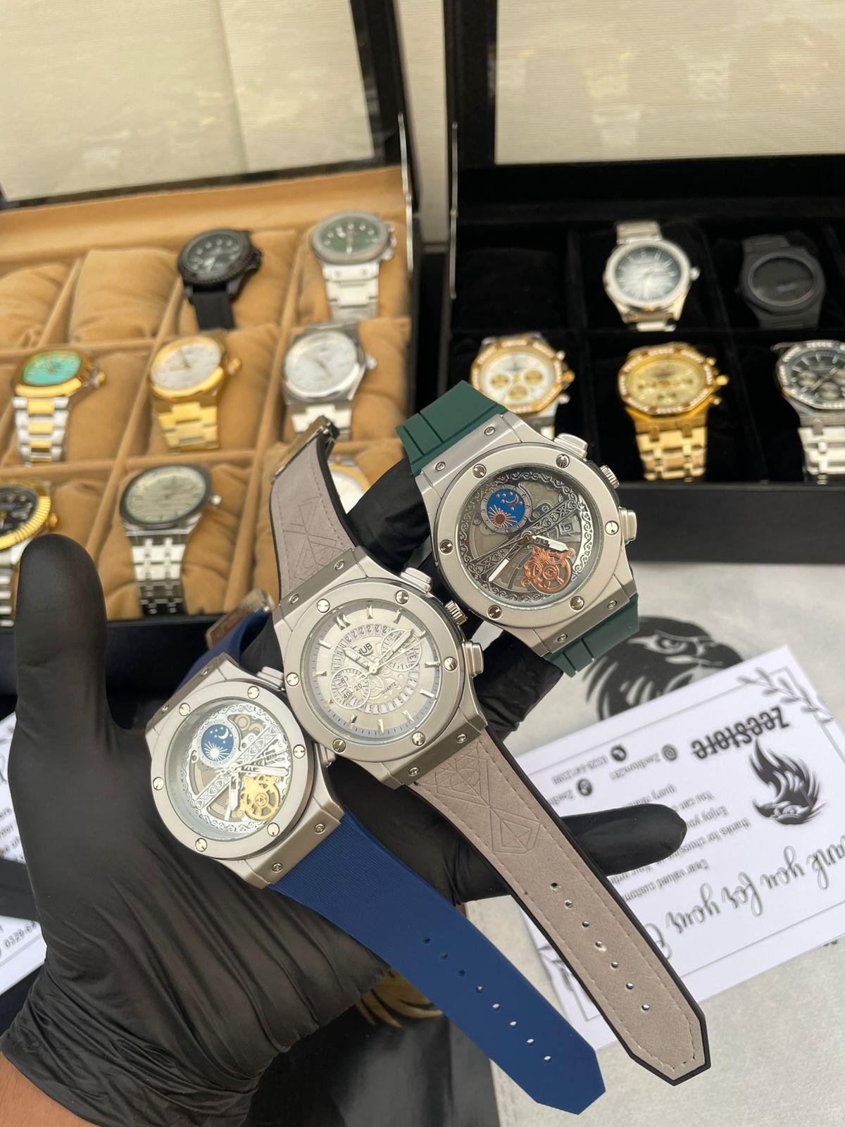 Rick watch Steel chain