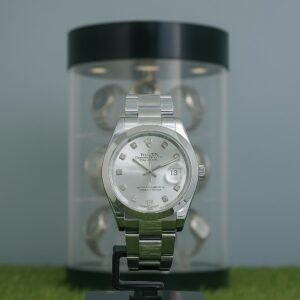 Rolex  watch in silver